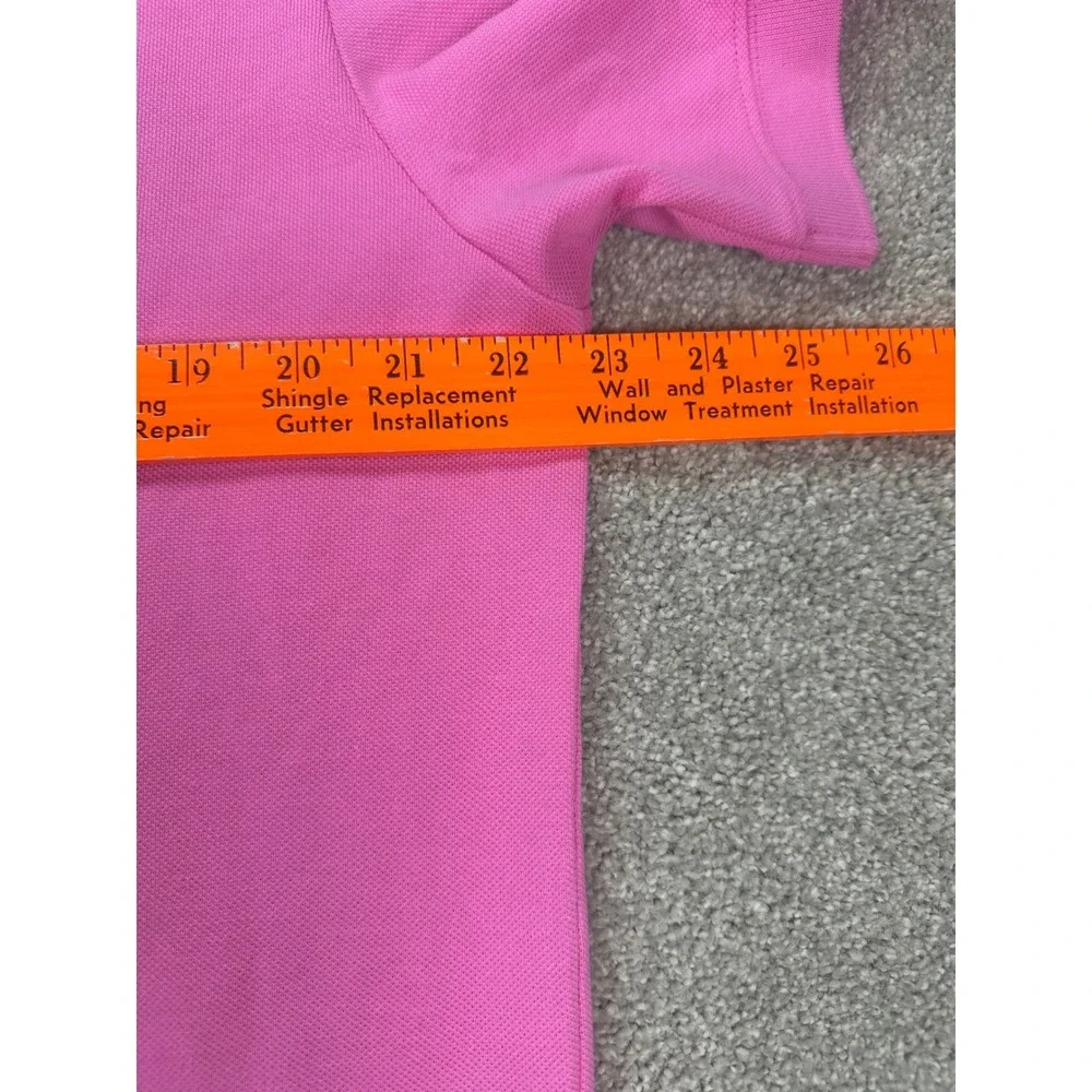 Nike Mens Polo Shirt Pink Cotton Blend Casual Everyday Top Large New‎ Preppy LG